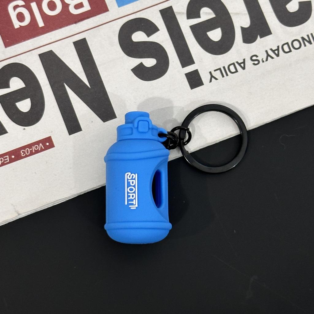 Fitness Series Gummi-Schlüsselanhänger: Hantel- & Kurzhantel-Anhänger für Geschenke