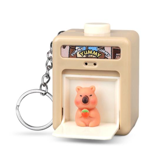 Chaveiro Caixa Popper de Astronauta 3D Desenho Animado Criativo Pops Brinquedo Fidget para Crianças Lindo Pingente de Chaveiro Presente para Alívio do Estresse