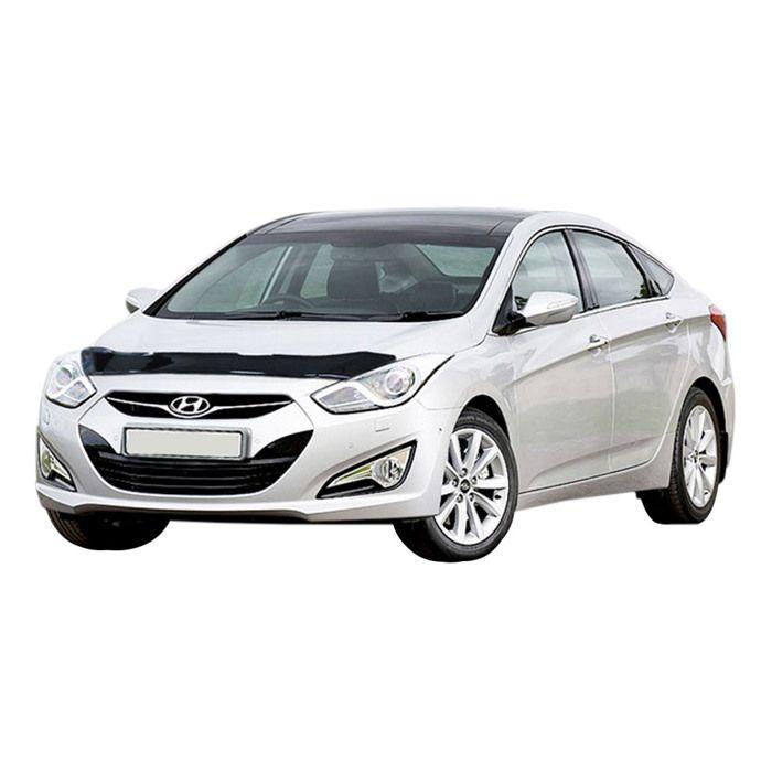 SCOUTT | Bra Capot Déflecteur Protection Pour Hyundai i40 2011-2019 Sedan, Aérodynamique, Assemblage Facile, Aucun perçage requis