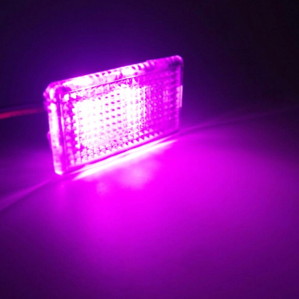 2/4 Pcs For Tesla Model 3 X S Easy Plug Replacement LED Interior Lamp Car Bright Light Bulbs Kit Trunk Frunk Auto Decor