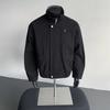 Spring Stand-up Collar Flight Jacket Men's American Retro Short Loose Tooling Jacket