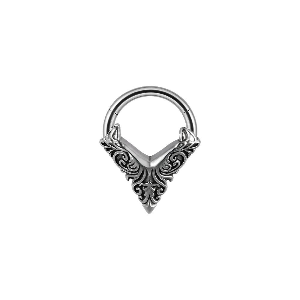 1PC Stainless Steel Butterfly&Bat&Snake Nose Septum Ring 16G Earrings Hoop Ear Cartilage Tragus Body Piercing Jewelry