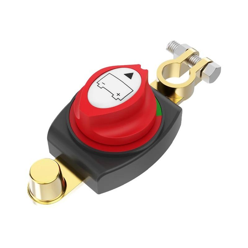 12V-48V Battery Disconnect Switch Negative On/Off Isolator Kill Power Cut Master Isolator Circuit Breaker Parts for Car RVs Boat