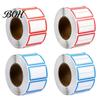 Precision Die-cut Stickers 500 Pcs Label Stickers, Color Coding Self-Adhesive Name Tags, Waterproof Handwriting Friendly Removable Labels for