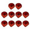 10Pcs Transparents PC Keycaps Mechanical Keyboards Keycaps Blank Backlits Keycaps For Switches Mechanical Keyboards
