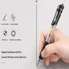 23Pcs Retractable Gel Ink Pen Large Capacity 0.5Mm Gel Ink Pens Black/Red/Blue Replaceable Refill Stationery School Supplies