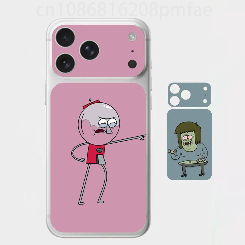 

R-RegularS Cute S-Show Premium Skin Wrap for iPhone 17 Pro/Max, Back Frame Camera Protective Decal (Not Case) iPhone17pro