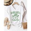 Trendy T-shirt V Neck Casual Fashion Vintage Drinking  Printed T Shirts Women Short Sleeve Tee Shirt V-Neck Summer Spring