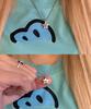 Iamj Smiley Star Necklace