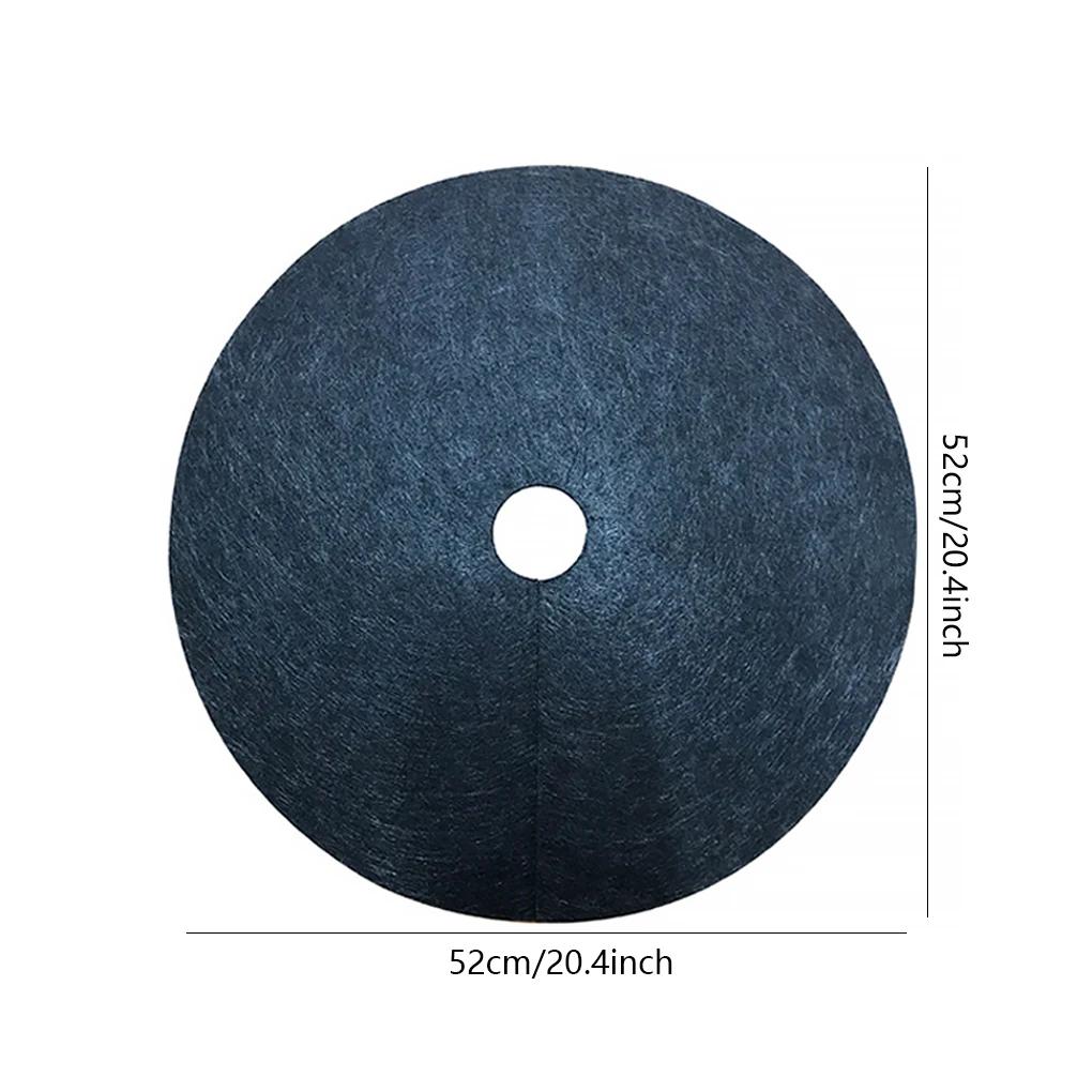 Tree Protection Weed Mat Non-woven Fabric Round Plant Control Trunk Barrier Ring Anti-grass Planting Weeding for Pots Lawn