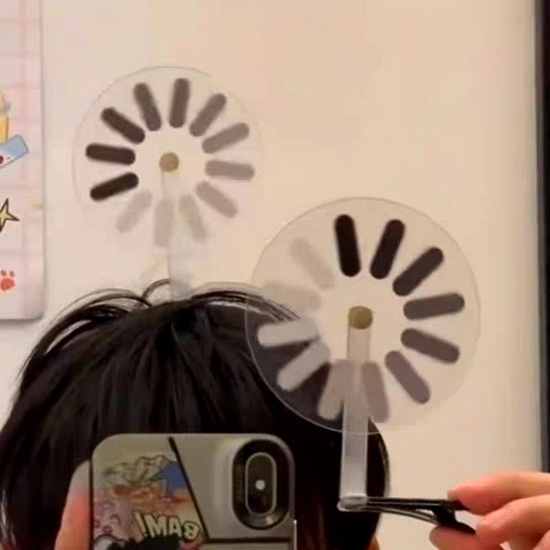 Obracana spinka do włosów z napisem "Brain Loading", akcesoria do włosów "Brain Loading", ciekawe i kreatywne, obracane akcesoria