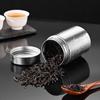 Hiqh Quality Pure Titanium Tea Tin Large Capacity 260ml Tea Jar Moisture-proof Storage Box for Home&Travel