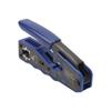 RJ45 Crimp Tool Pass Through Crimper with RJ45 Cat6 Crystal Head and Protective Cover Cable Tester
