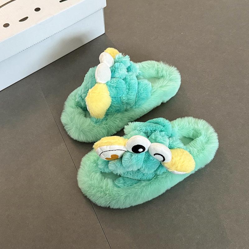 

Милые модные мультяшные тапочки женские 2025 осень и зима новая носка милые и удобные ощущение наступания на дерьмо домашние туфли Мао Мао 36