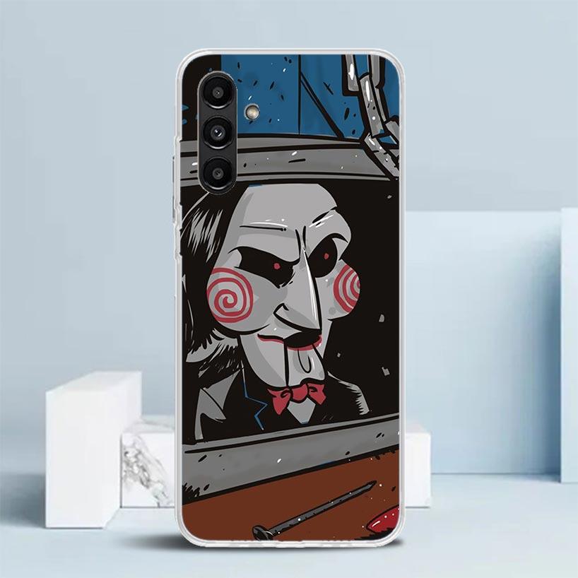 

The Jigsaw Killer Horror Phone Case For Samsung Galaxy A17 A37 A57 A16 A15 A14 A13 A56 A55 A54 A53 A36 A35 A34 A33 A26 A25 A24 A Samsung A13