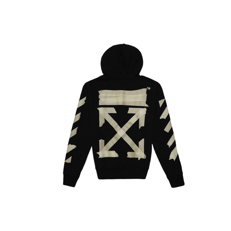 OFF WHITE Arrows Zip Up Hoodie OMBE001G20FLE0021048