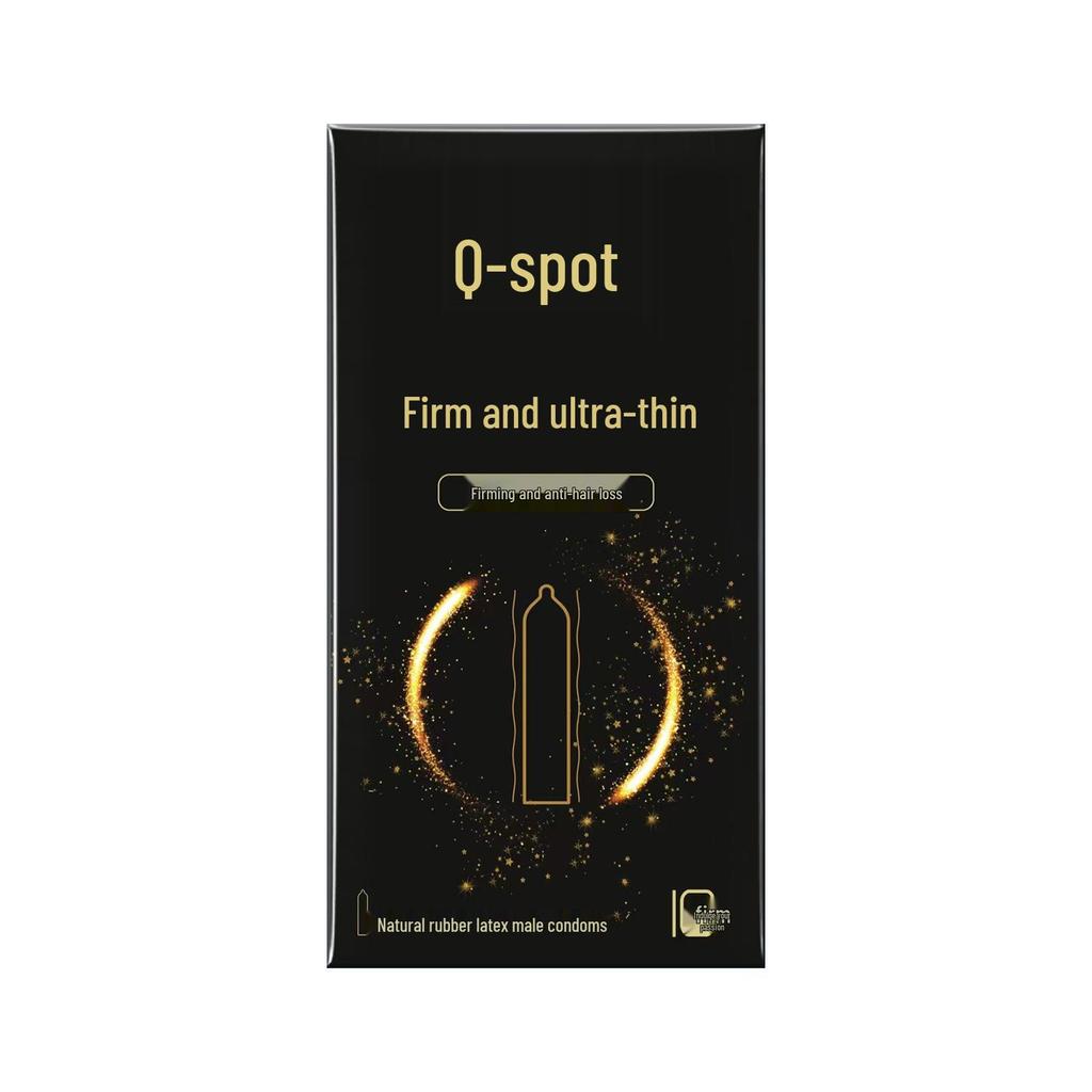 Prezerwatywy z wypustkami Q-point z ząbkami wilka do stymulacji łechtaczki - Długotrwałe bezpieczne zabawki seksualne dla dorosłych