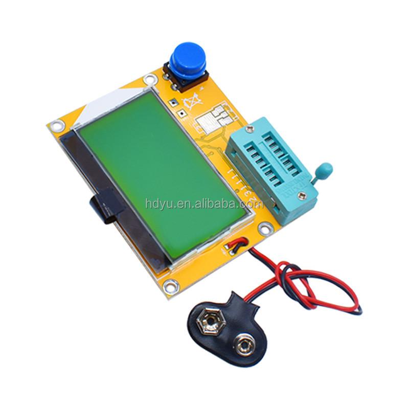 LCR-T4 ESR Instrument Transistor Tester Diode Transistor Capacitor Mos Mega328 Transistor Tester + Case