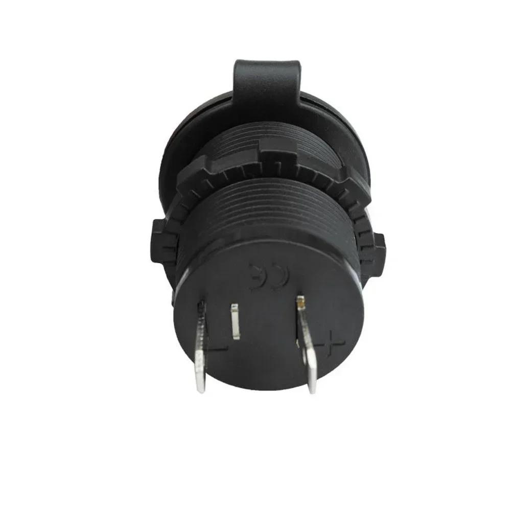 1 Pc 12V-24V Mini Car Cigarette Lighter Socket Universal Auto Boat Tractor Power Outlet Waterproof Plug