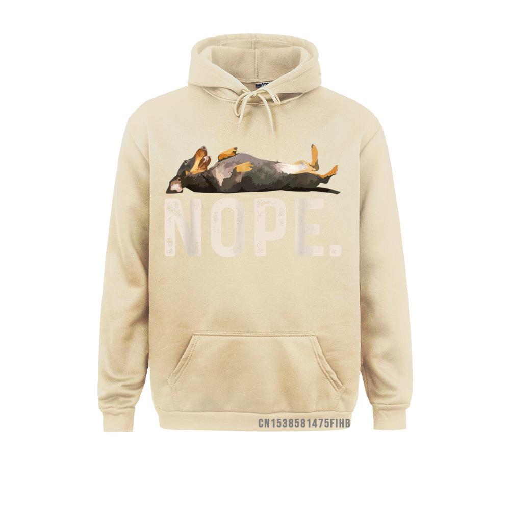 Nu Lazy Dachshund Iubitorul de câini cadou Hanorac unisex Hanorace stil 3D cu mânecă lungă Nou venit îmbrăcăminte sportivă în aer liber