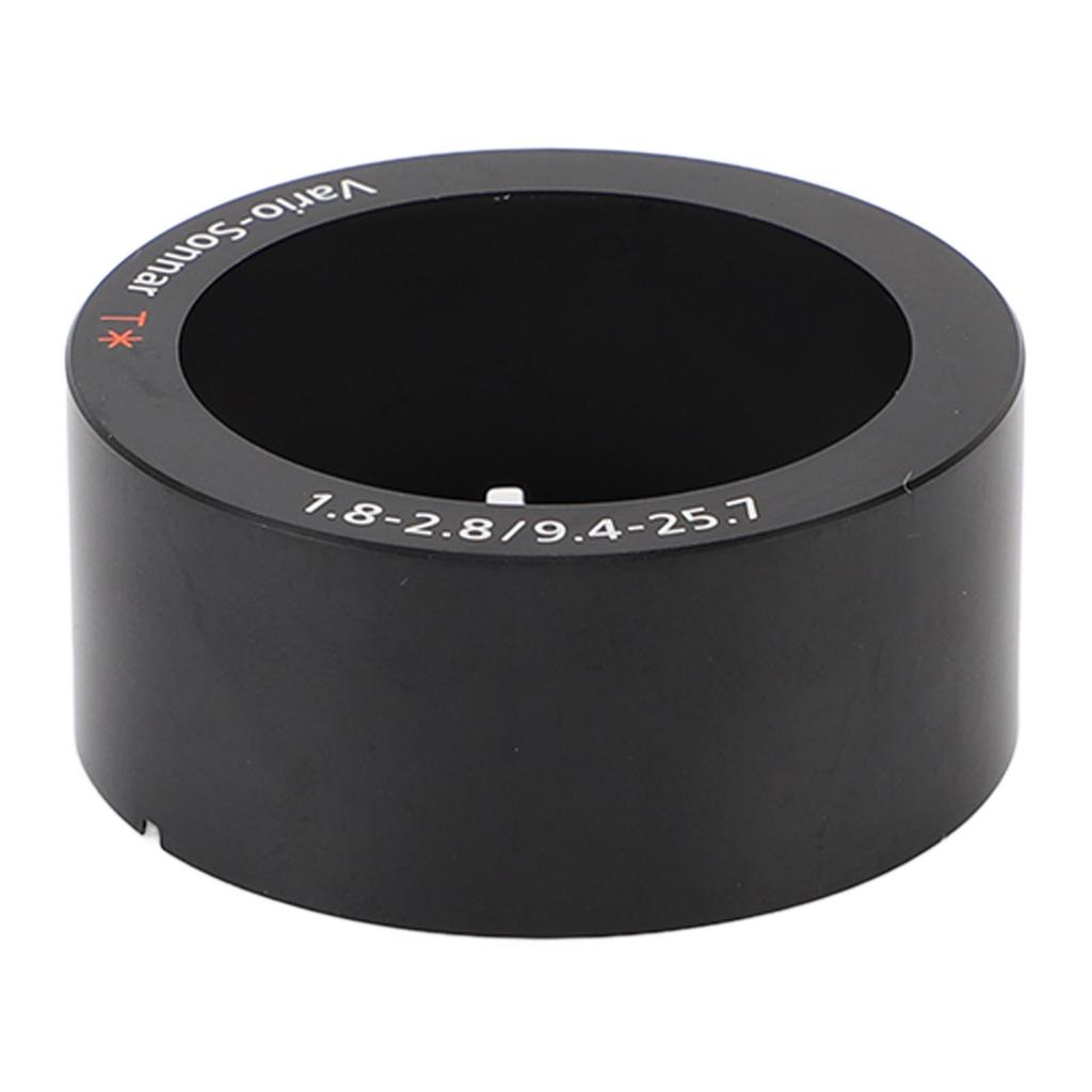 Camera Lens Adapter Circle Aluminum Stable Accurate Lens Front Hoop Circle Adapter for ZV1 Black