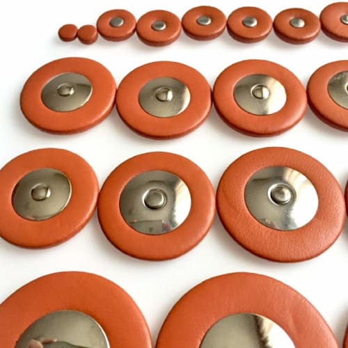 25-Piece Tenor Saxophone Pad Set, Sheepskin Leather, Replacement, Repair, and Care for Saxophone Parts