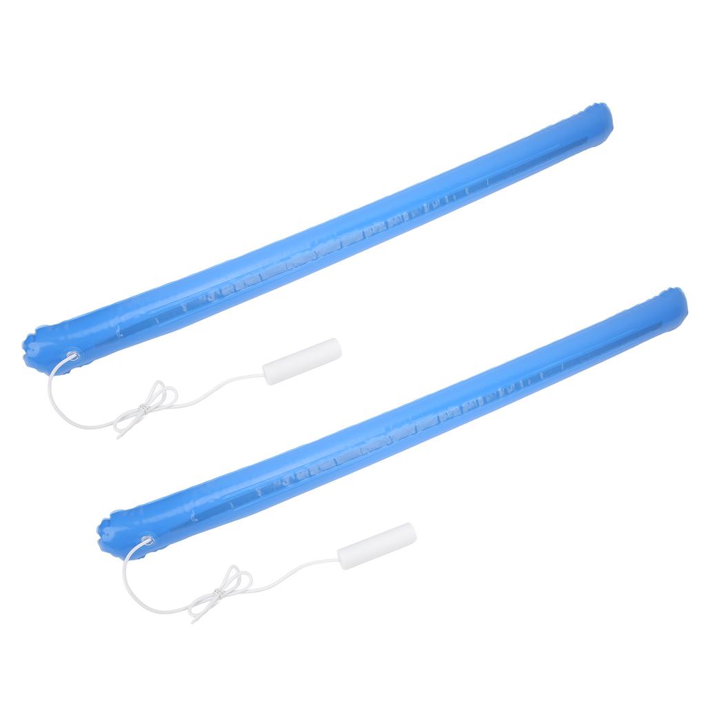 2pcs Inflatable Outdoor Camping Lamp Portable Foldable Inflatable LED Camping Light for Camping Outdoor