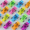 Mini Transparent Pull-Back Racing Car Toy - Cute Small Car for Boys, Perfect as Student Gift or Prize