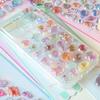 of Translucent Textured 3D Reward Cute Plump Ocean World Epoxy for Smartphone Case Gift [Set 4] Stickers, Resin, DIY, Wallet, Decoration,