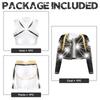 Fansaara KPOP Devil Anime Movie Hunters Cute Witch Costume for School Cultural Stage and Photoshoots Golden Girls' Costume, Kids' Parties, Events,