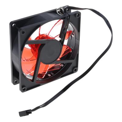 LED světlo 3pinové 90mm 12 LED světel pro PC stolní počítač pro chlazení skříně PC chladič Ventilátor Nízká hlučnost 9025