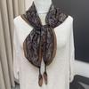 Premium Women's Summer Cotton & Linen Triangle Scarf - Versatile Lightweight Shawl