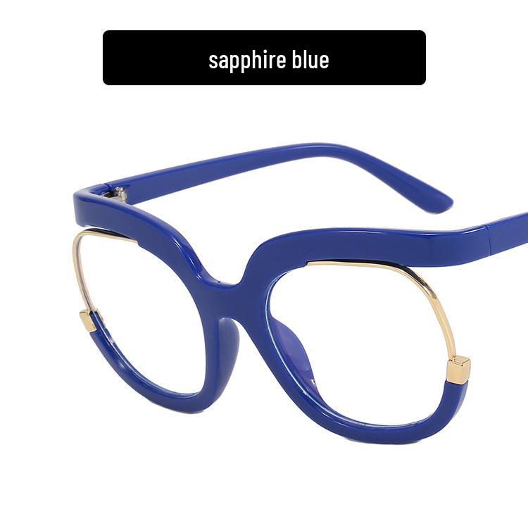 2022 Trendy Round Owl Eyeglass Frames: Anti-Blue Light European & American Style
