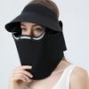 Detachable Sun Protection Mask Breathable UV Protection Mask Fashion Full Face Mask  Running Sports