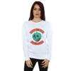 Disney Womens/Ladies Poisonous Skull Apple Sweatshirt