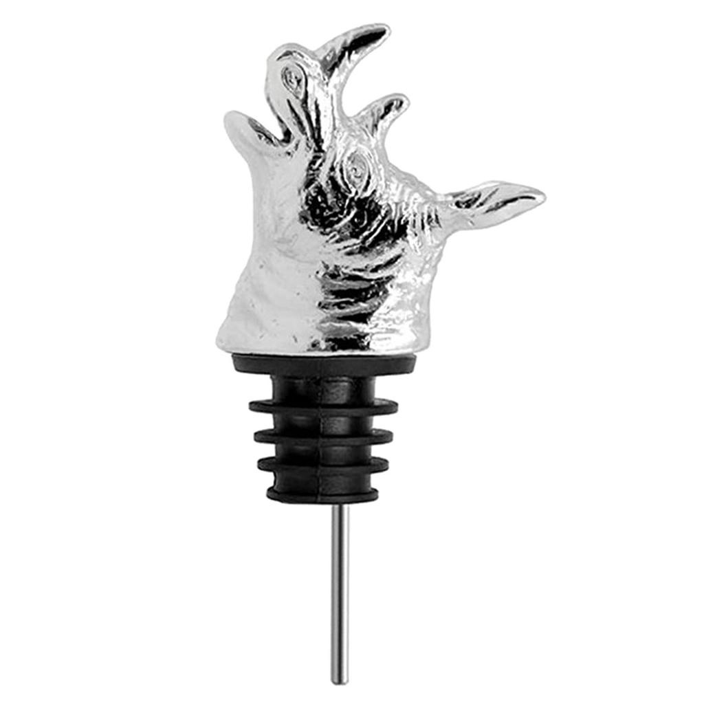 Vintage Metal Wine Bottle Champagne Pourer Stopper Wine Caps Sealers Preservers