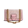Foreign trade women's bag 2025 new literary and artistic national style embroidery thread shoulder bag fashionable retro messenger chain small square
