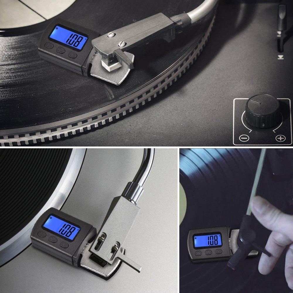 Backlight Digital Turntable Stylus Force Scale High Precise Record Player Needle Pressure  Tracking