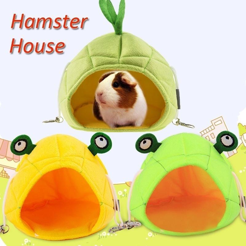 Liten Husdjur Hamster Igelkott Groda / Ananasform Säng Hus Bo Hängmatta