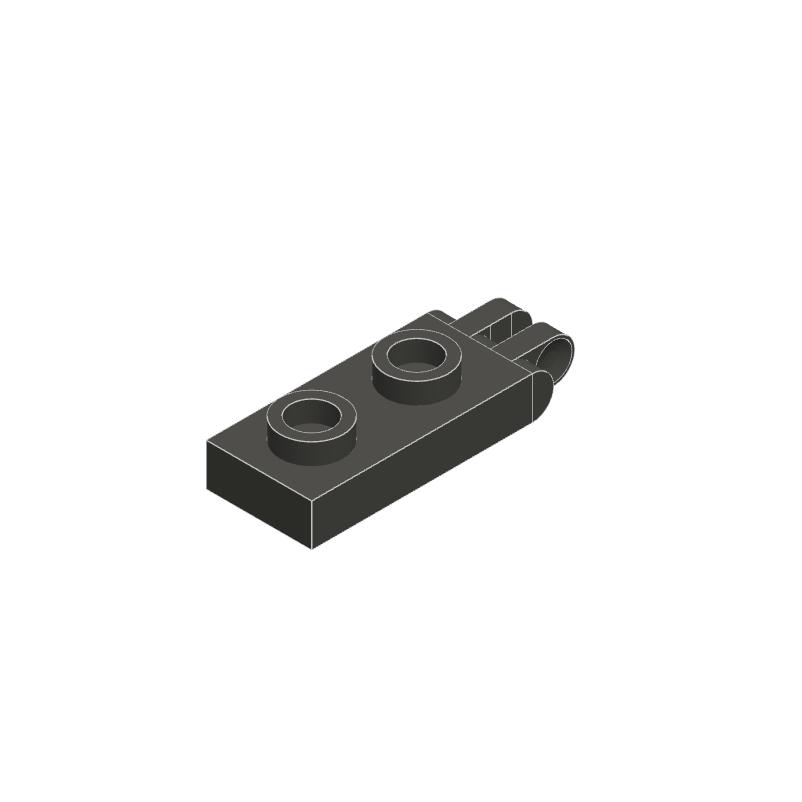 Non-Toxic 50G/125Pcs 4276 1X2 Hinge Plate Building Blocks Moc Classic Accessories Compatible With Brick Children Toys Gift Box