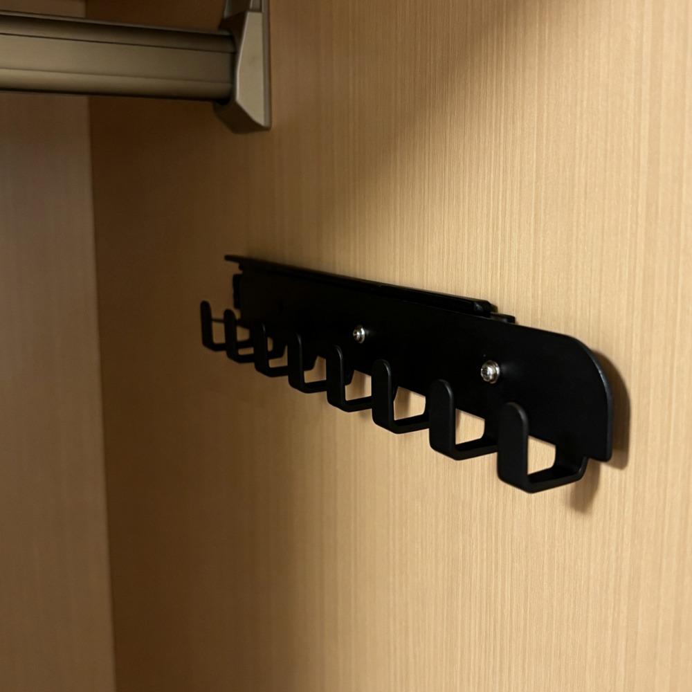 Pull-out Underwear Storage Hanger Wall-mounted Clothes Drying Rack Wardrobe Organizer Jewelry