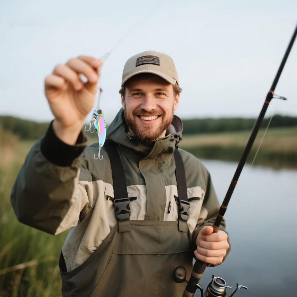 Merry Christmas Advent Calendar Fishing Christmas Countdown, Fishing Tackle Advent Calendar For Fish Adult Men Teen Boys 24-Day Countdown 24pcs