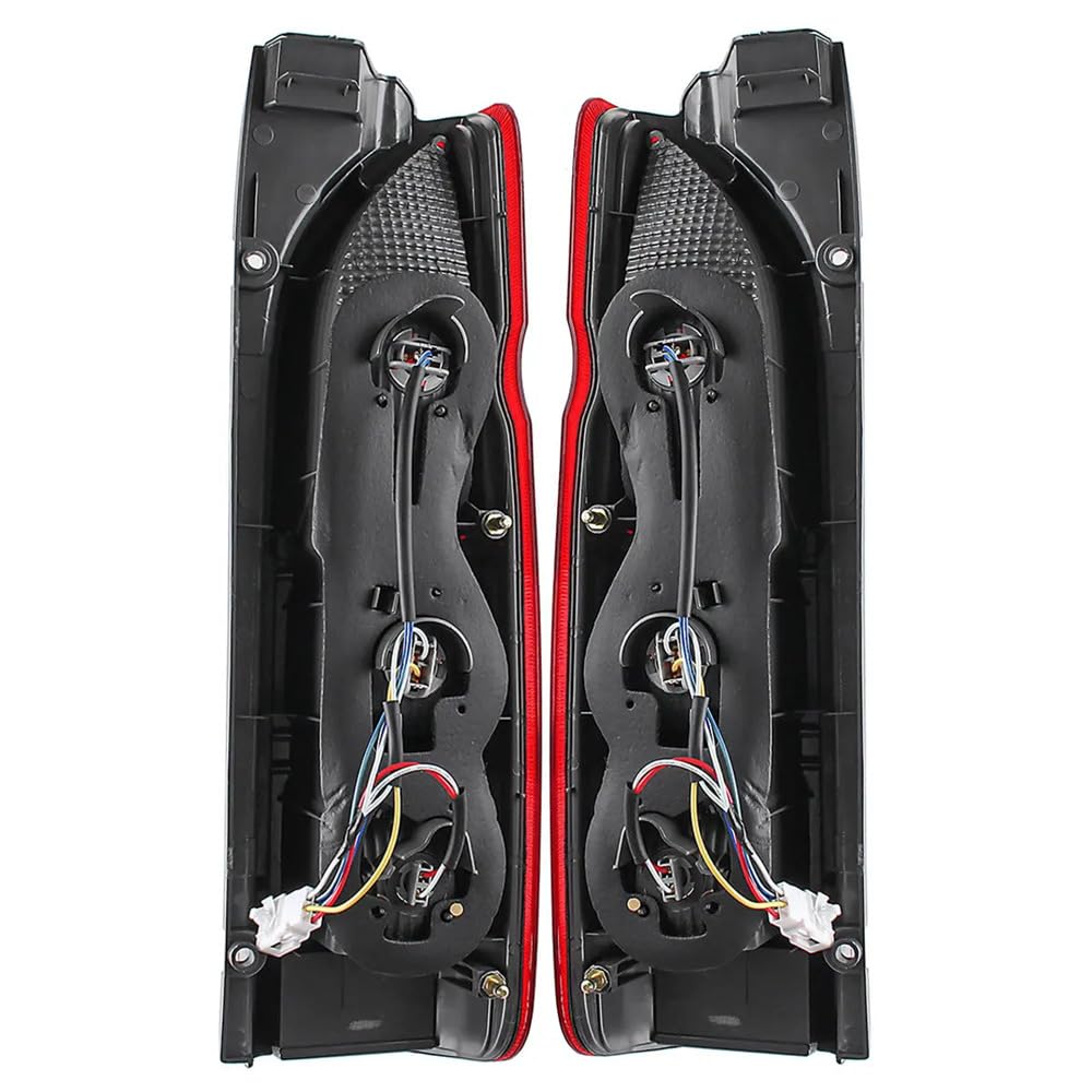 Nexxxly Tail Lights for Toyota Ace Genuine Style with Wiring and Right Hiace/Regius (200 Series) - Narrow/Wide (Left Set)