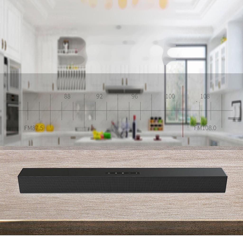 BS-18B 1 Set Multifunction Bluetooth-compatible Soundbar with Optical, Coaxial, and USB Inputs for Better Experience