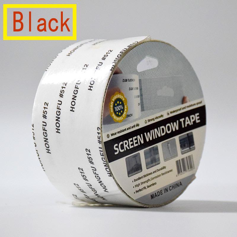 2/3/6pcs Self-adhesive Window Screen Mosquito Net Repair Tape Screen Mesh Sticker Anti-mosquito Window Door Repair Subsidy Tapes