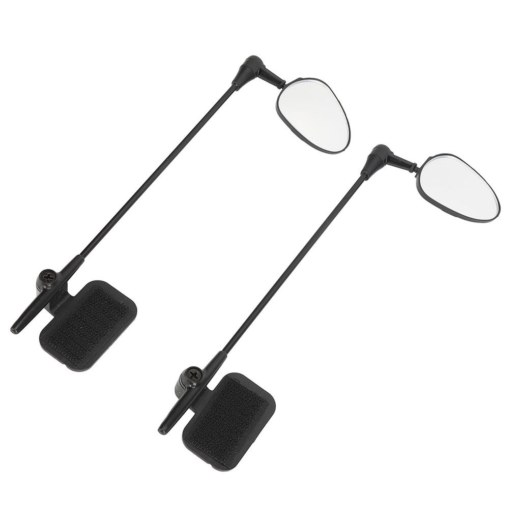 1 Pair  Helmet Rearview Mirror 360° Adjustable  Cycling Rear View Wide Angle Mirror Ridin