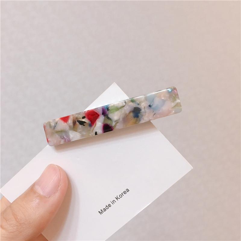 

Chic Korean Style Acetate Hair Clip For Women With Fresh Sweet Floral Designs Starry Sky