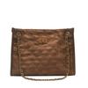 Fashion New Autumn and Winter Diamond Commuter Retro Tote Bag Chain Large Capacity Shoulder Women's Bag Messenger Bag