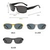 Men Sunglasses Day Night Vision Driving Fishing Anti UV Trend Shades Authentic Sun Protection Glass