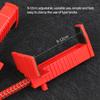 2Pcs Brick Liner Runner Leveling Measuring Wire Drawer Tool Fixers Brick Line Clips Puller Wire Clamps For Building